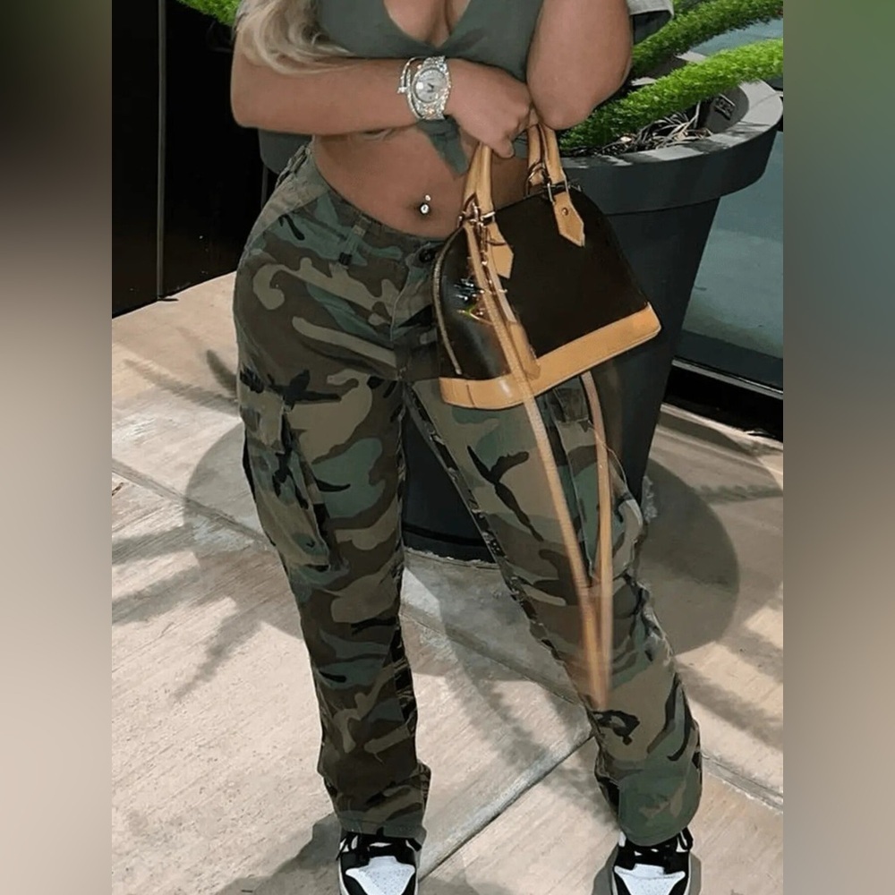 Camouflage Cargo Pants